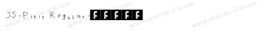 JS-Pisit Regular字体转换